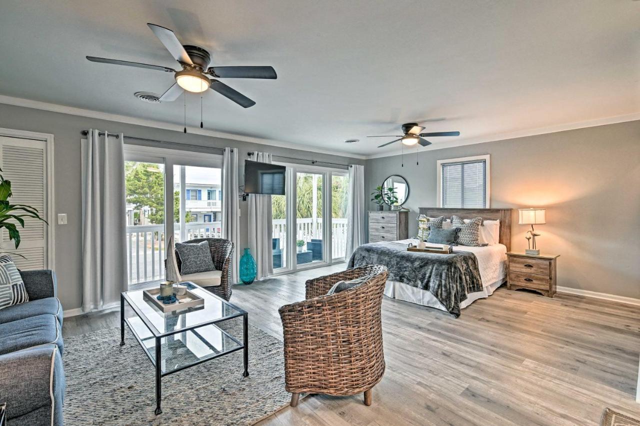 Surfside Beach Couples Retreat With Balcony! Myrtle Beach Kültér fotó
