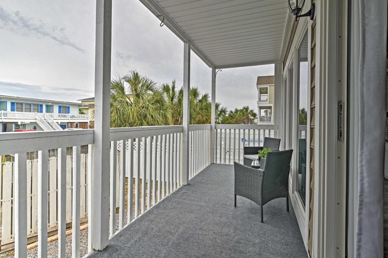 Surfside Beach Couples Retreat With Balcony! Myrtle Beach Kültér fotó