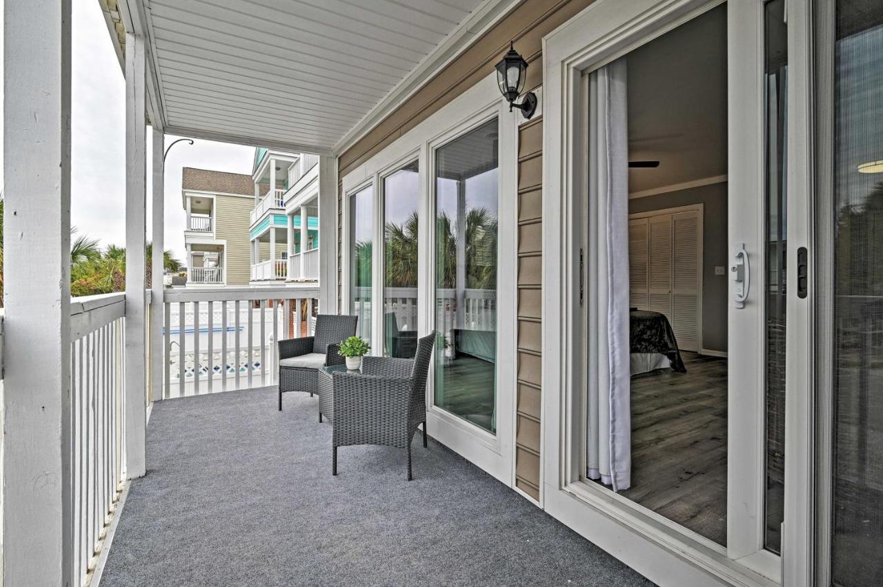 Surfside Beach Couples Retreat With Balcony! Myrtle Beach Kültér fotó