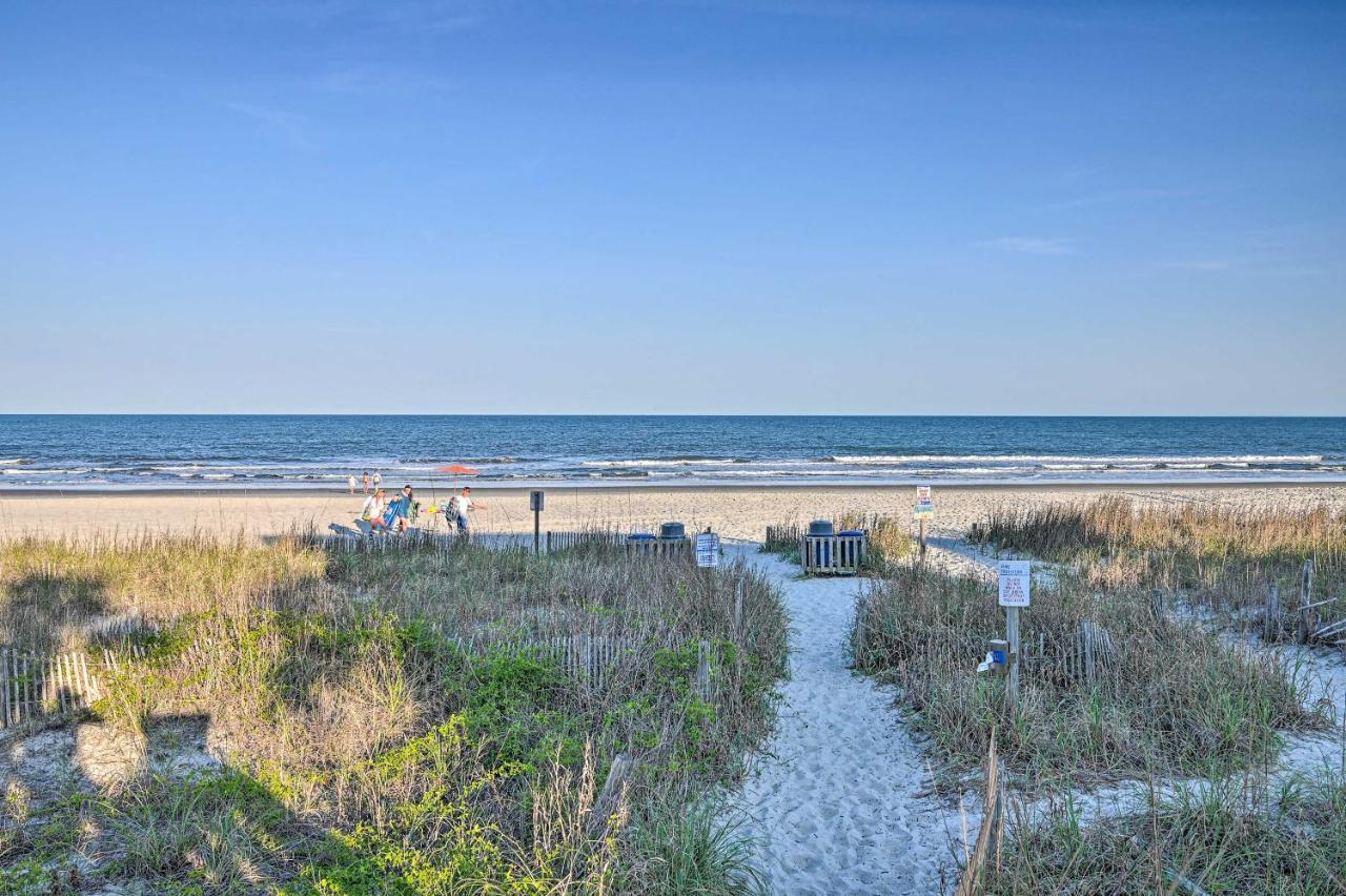 Surfside Beach Couples Retreat With Balcony! Myrtle Beach Kültér fotó