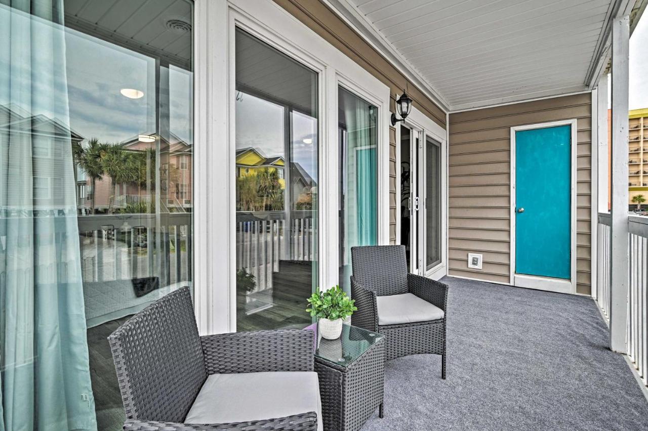 Surfside Beach Couples Retreat With Balcony! Myrtle Beach Kültér fotó